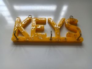 Resin Key Hanger
