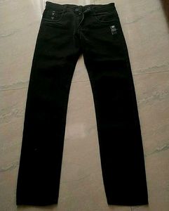 Black Straight Leg Pant