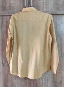 MEN&#39;S BEIGE FULL SLEEVES SHIRT