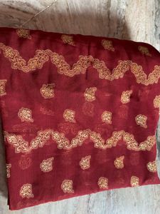 Brown Saree