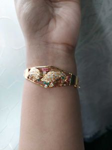 Gold Water Work Bangel