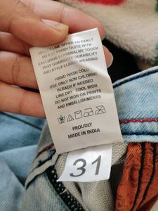 Light Wash Denim Jeans