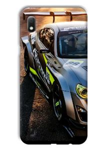 Samsung A10 Back Cover With Sports Car Printed
