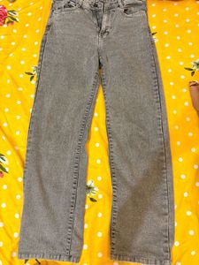 Grey Denim Jeans