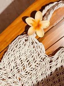 Macrame Tote Bag