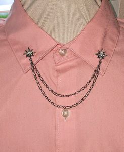 Collar Pinup &#39;Bejeweled Stars&#39; In Gold