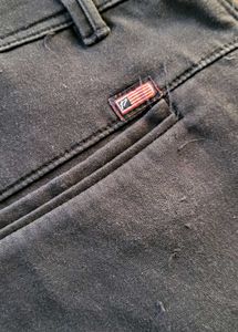 Men Black Jeans Size 38
