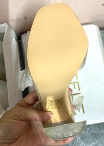 Truffle Collection Nude Heels