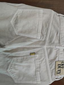 Off Duty Nude Straight Leg Jeans