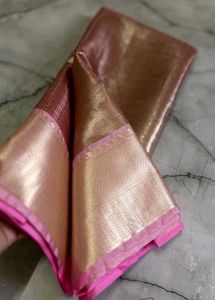 New Without Tag- Banarasi Tissue Silk