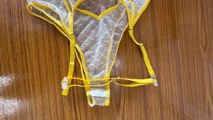 Set Lenjerie Yellow Doll