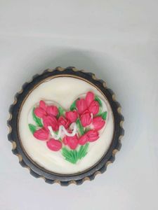 Tulip Heart Showpiece