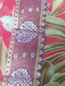 Brand New Saree With Contrast Blouse