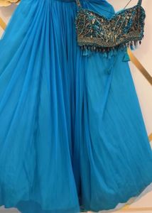 Blue Lehenga Choli Set
