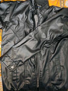 💯 Original Leather Jacket Size XS-S
