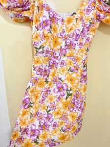 Floral Mini Dress