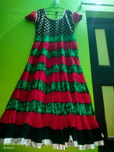 Festive Indian Anarkali Dress