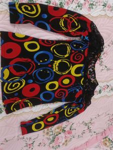 Colorful Long Sleeve Top
