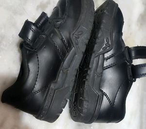 Black School Shoes For Baby 3- 4 Year 9 No. Size