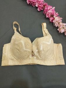 Elegant Beige Comfort Bra✨