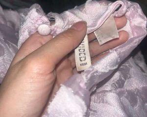 H&amp;M pink Floral Maxi Dress