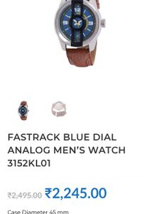 Fastrack Adrenalin Junkie Analog Watch For Men