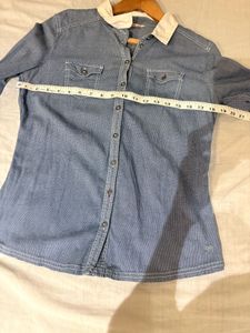 Denim Long Sleeve Shirt