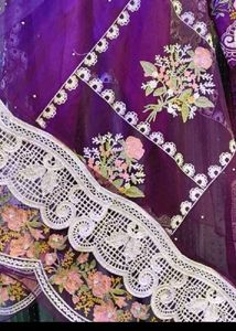 Pakistani Purple Color Suite