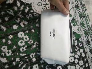 Smytten White Premium Vanity Pouch