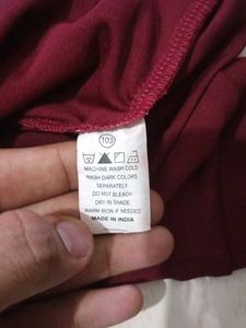 Burgundy Nike Track Jacket