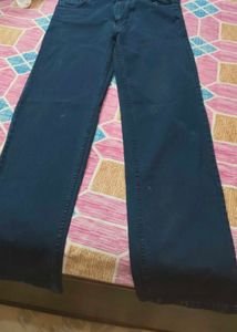 Women Straight Jeans Navy