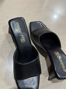 Black DressBerry Heels