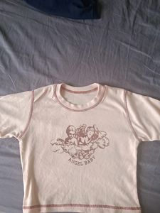 women baby tee cropped top