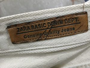 Vintage White Wash Jeans Pants