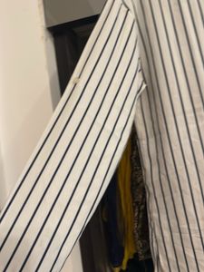 Striped Button-Down Shirt