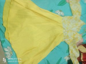 Yellow Casual Dress