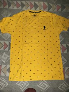 U.S Polo Yellow T-shirt