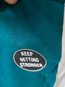 Max Green and White Joggers