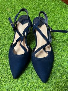 Peeled’ Euro 40size’ Dorothy Perkins Heels (insole Paint Is Already Peeling)