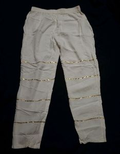 Beautiful White Kurta Pant Set