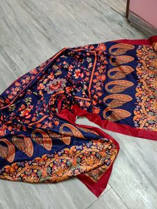 Pashmina Suit With Velvet Dupta