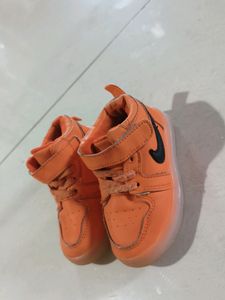Orange Boy Shoes