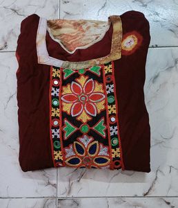 Kutch Embroidered Kurti