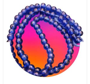 Cobalt Blue Bead Strand