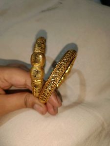 Golden Rajputana Bangles