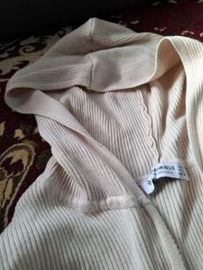 Ribbed Hoodie Jacket