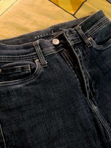 Women Dark Wash Denim Jeans