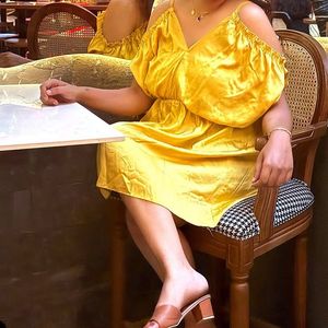 Short Satin Dress