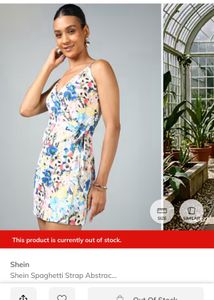 Floral Wrap Mini Dress - New with Tags