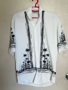 Tropical Print Casual Shirt- Size XL